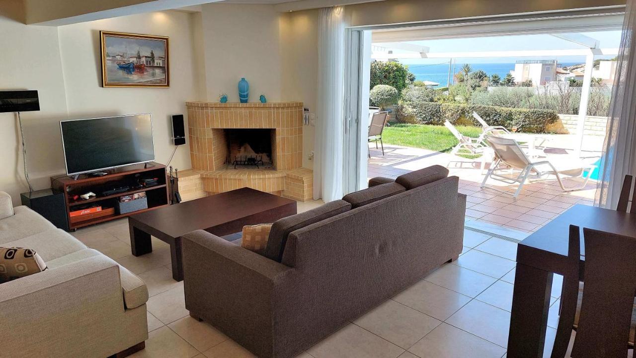 Holiday Villa Sunjoy Close To The Beach Sunion Eksteriør bilde