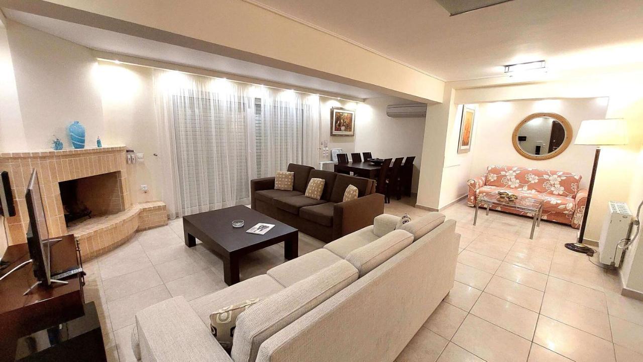 Holiday Villa Sunjoy Close To The Beach Sunion Eksteriør bilde